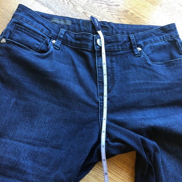 KFTK Ellen Ankle Skinny Jeans Dark Wash Size 10 - Picture 12 of 13